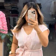 Aahana Pure Cotton Button Maxi Dress