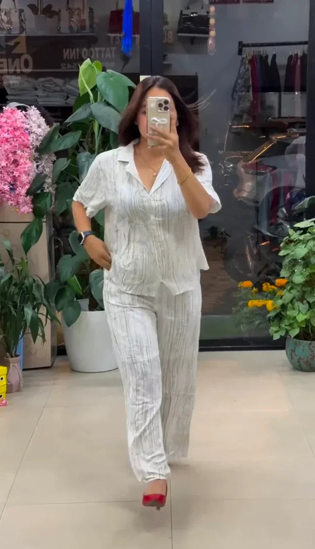 Pure Linen Co-ord Set