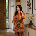 Premium Ethnic Printed Kurta Pant Set