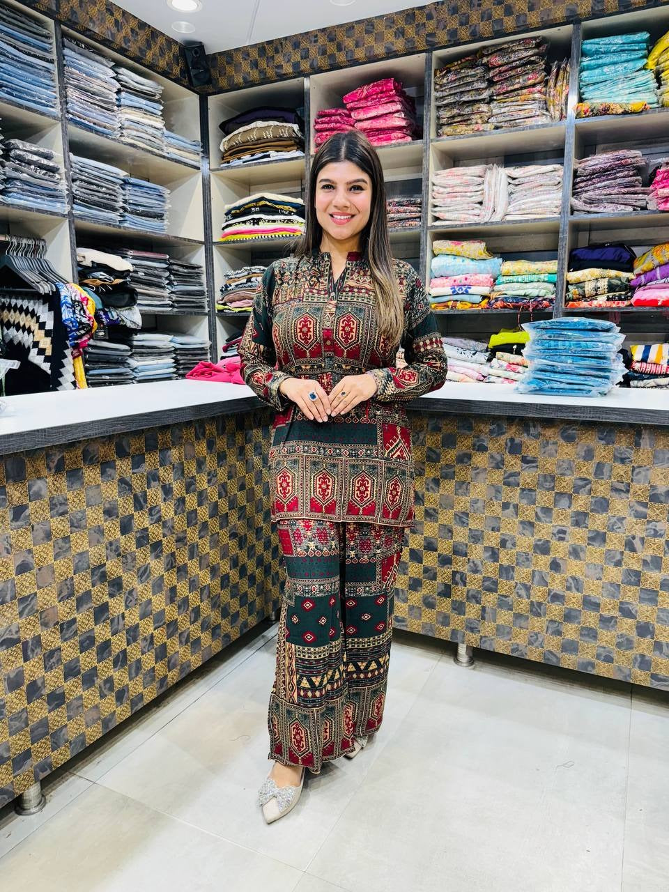 Timeless Heritage Designer Co-Ord Set