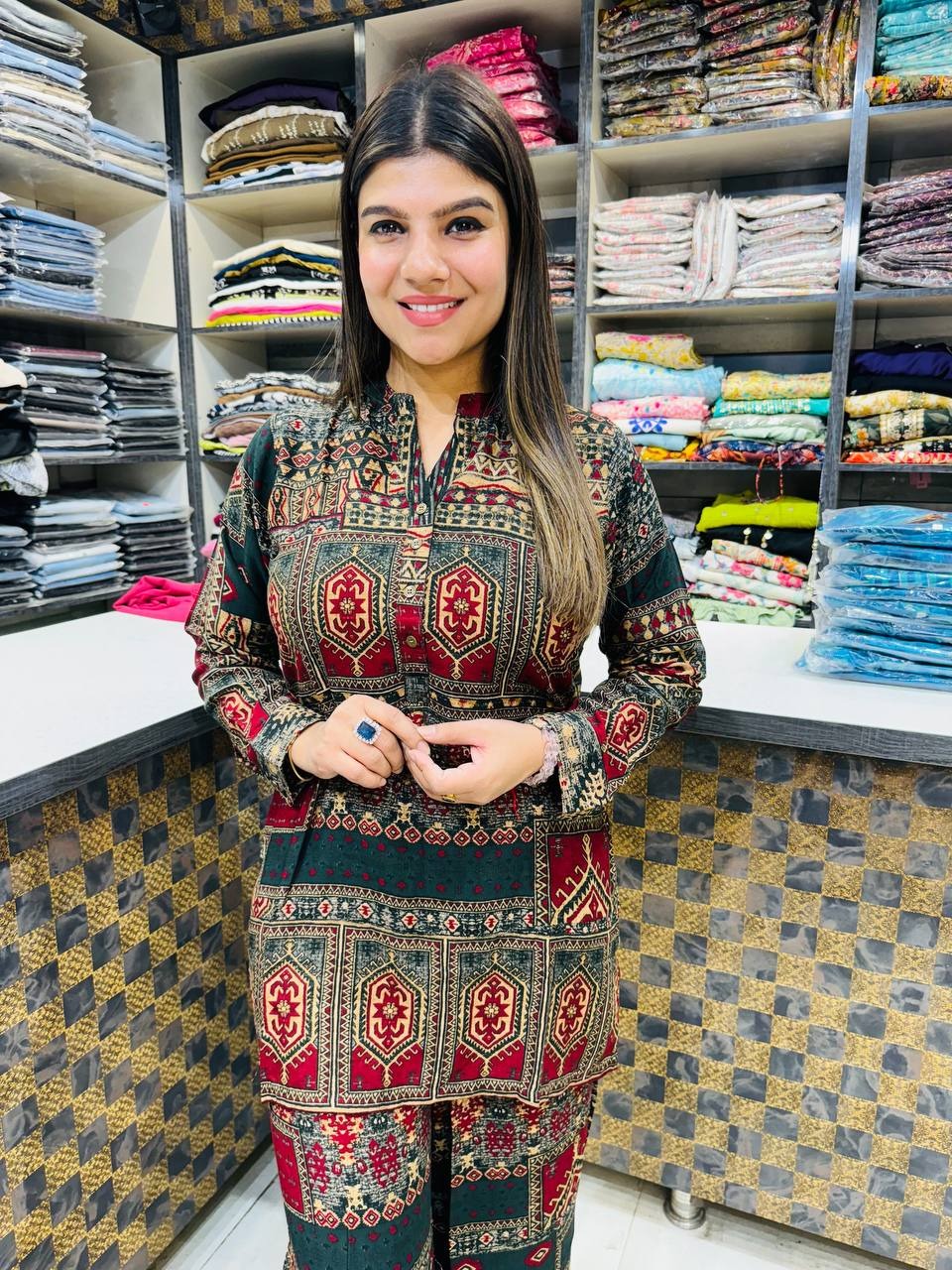 Timeless Heritage Designer Co-Ord Set