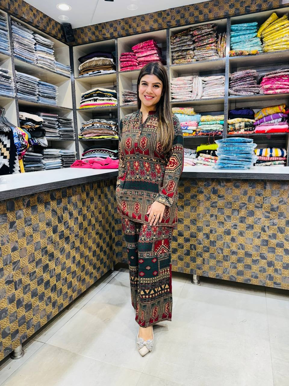 Timeless Heritage Designer Co-Ord Set